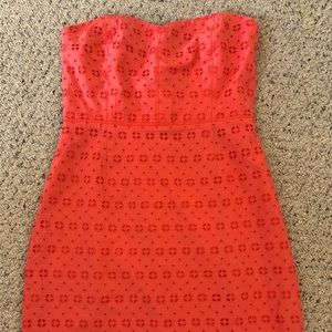 J crew eyelet dress